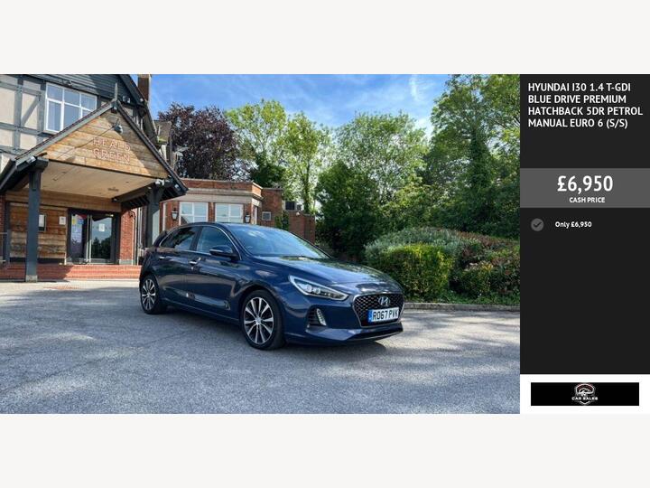 Hyundai I30 1.4 T-GDi Blue Drive Premium Euro 6 (s/s) 5dr