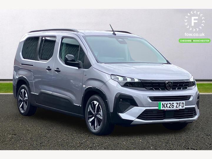 Peugeot Rifter 52kWh GT Long MPV Auto 5dr (7.4kW Charger)