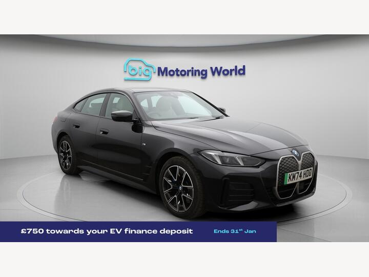 BMW I4 40 83.9kWh M Sport Gran Coupe Auto EDrive 5dr