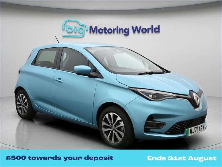 Renault Zoe R135 EV50 52kWh GT Line Auto 5dr (Rapid Charge)