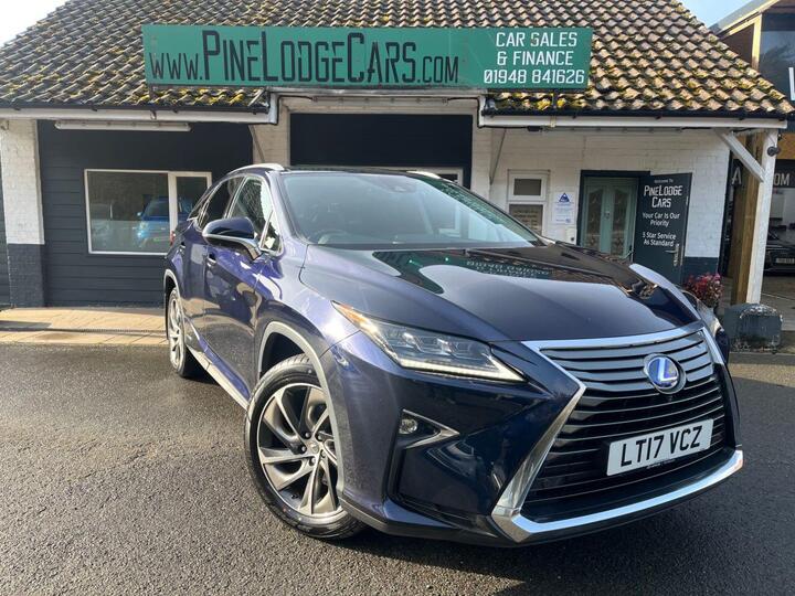 Lexus RX 3.5 450h V6 Premier CVT 4WD Euro 6 (s/s) 5dr