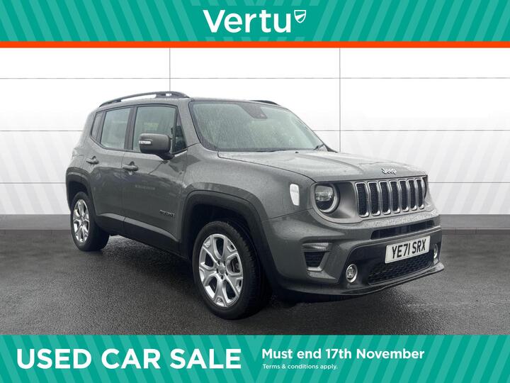 Jeep Renegade 1.3 GSE T4 11.4kWh Limited Auto 4xe Euro 6 (s/s) 5dr