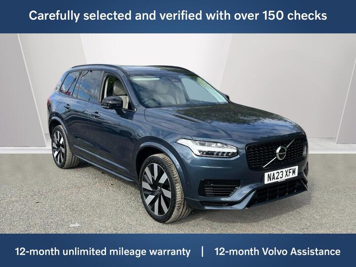 Volvo XC90 2.0h T8 Recharge 18.8kWh Ultimate Dark Auto 4WD Euro 6 (s/s) 5dr