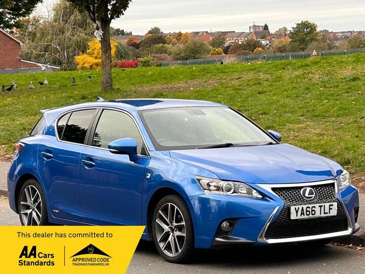 Lexus CT 1.8 200h F Sport CVT Euro 6 (s/s) 5dr