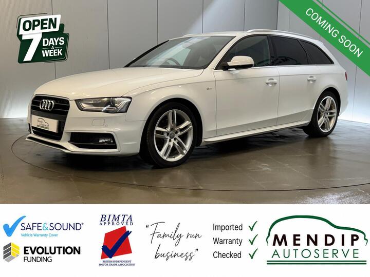 Audi A4 Avant 2.0 TFSI S Line Estate 5dr Petrol Multitronic Euro 5 (s/s) (211 Ps)