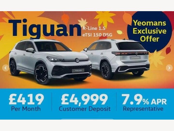Volkswagen Tiguan 1.5 ETSI MHEV R-Line DSG Euro 6 (s/s) 5dr