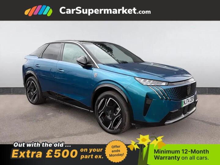 Peugeot 3008 73kWh GT Auto 5dr