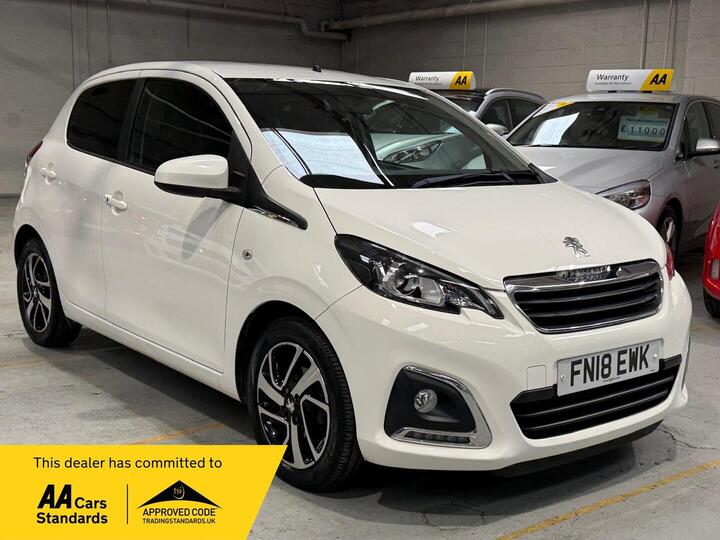 Peugeot 108 1.2 PureTech Allure Euro 6 5dr Peugeot 108 1.2 PureTech Allure Euro 6 5dr
