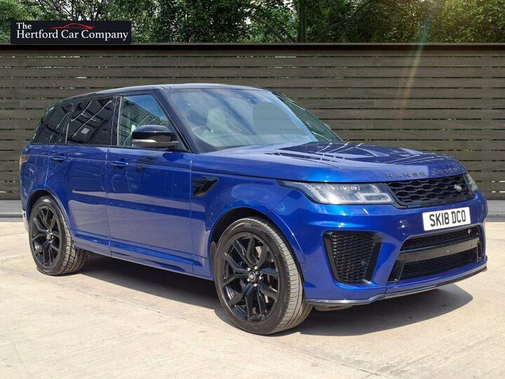 Land Rover RANGE ROVER SPORT 5.0 P575 V8 SVR Auto 4WD Euro 6 (s/s) 5dr