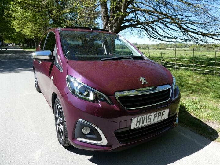 Peugeot 108 1.2 VTi PureTech Allure Top! Euro 5 5dr Peugeot 108 1.2 VTi PureTech Allure Top! Euro 5 5dr