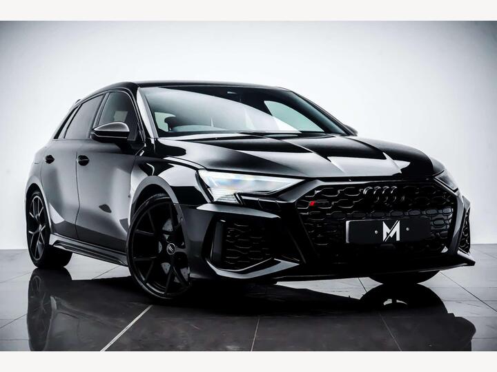 Audi A3 2.5 TFSI Carbon Black Sportback S Tronic Quattro Euro 6 (s/s) 5dr