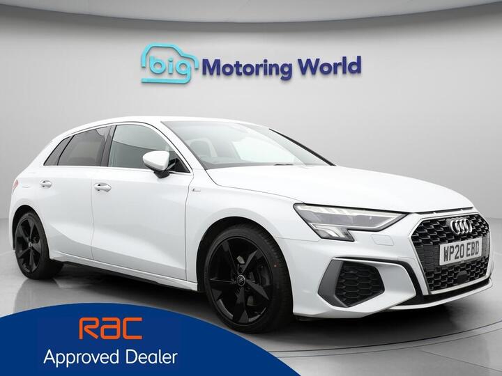 Audi A3 1.5 TFSI 35 S Line Sportback Euro 6 (s/s) 5dr