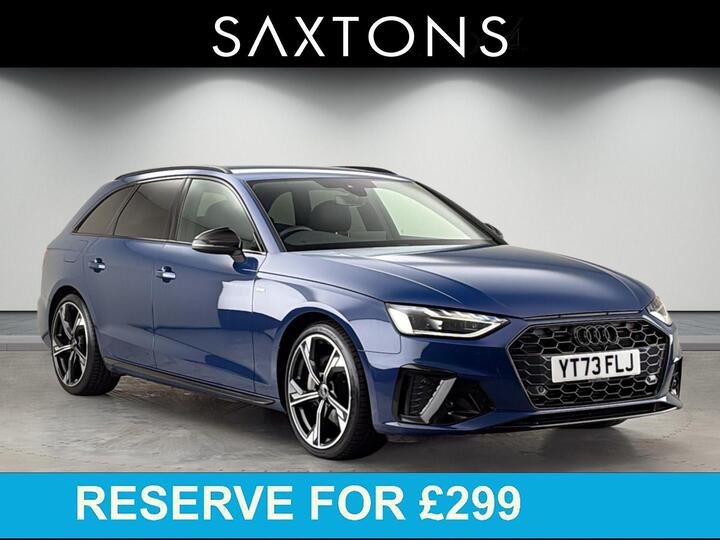 Audi A4 Avant 2.0 TFSI 40 Black Edition S Tronic Euro 6 (s/s) 5dr Audi A4 Avant 2.0 TFSI 40 Black Edition S Tronic Euro 6 (s/s) 5dr