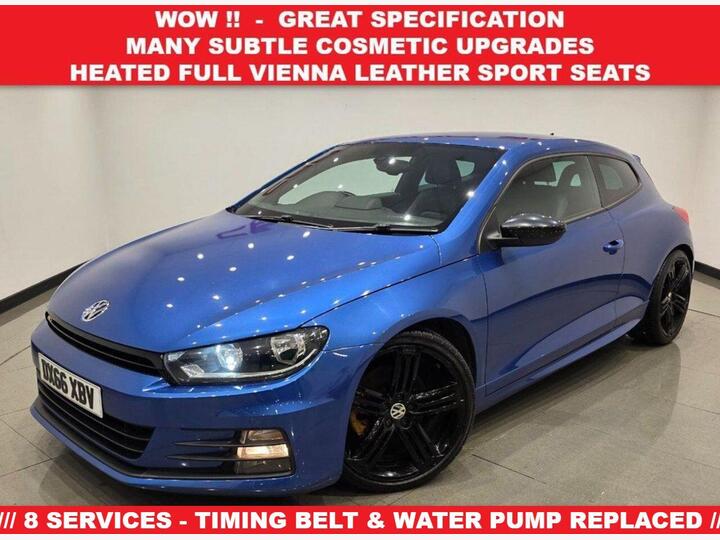 Volkswagen SCIROCCO 2.0 TDI BlueMotion Tech R-Line DSG Euro 6 (s/s) 3dr Volkswagen SCIROCCO 2.0 TDI BlueMotion Tech R-Line DSG Euro 6 (s/s) 3dr