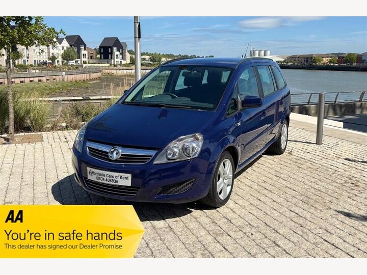 Vauxhall Zafira 1.8 16V Exclusiv Euro 5 5dr