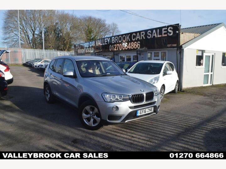 BMW X3 2.0 20d SE Auto XDrive Euro 6 (s/s) 5dr
