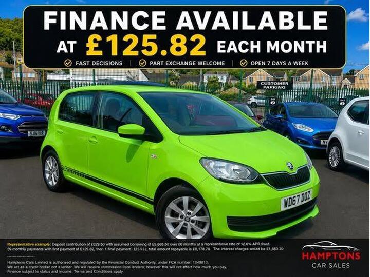 Skoda Citigo 1.0 MPI SE Euro 6 5dr