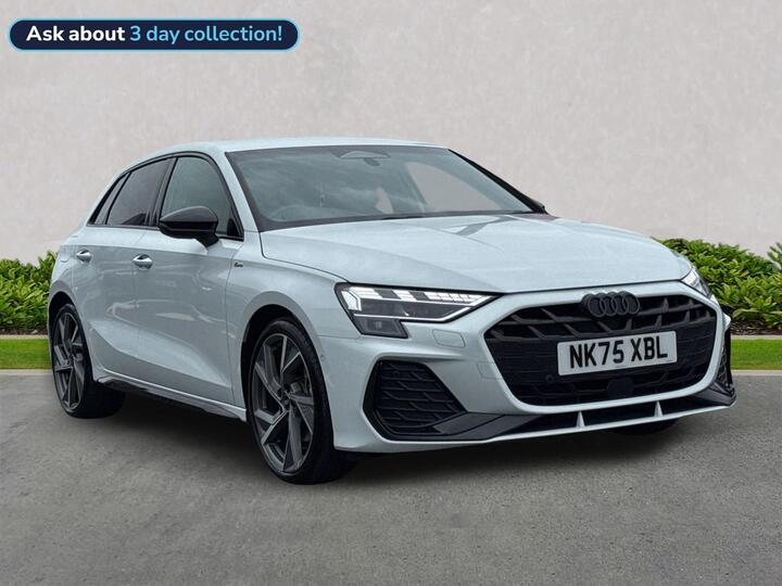 Audi A3 1.5 TFSI Black Edition Sportback S Tronic Euro 6 (s/s) 5dr