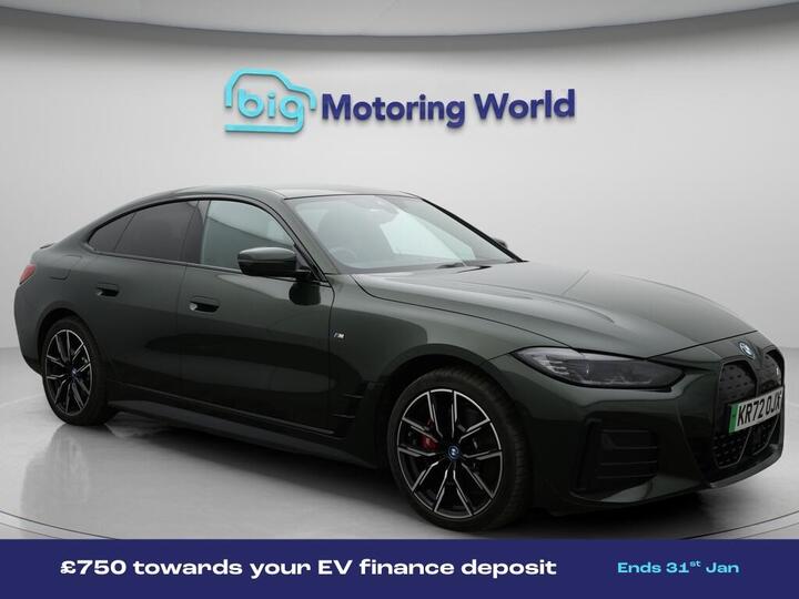 BMW I4 40 83.9kWh M Sport Gran Coupe Auto EDrive 5dr