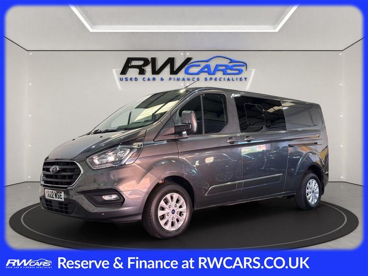 Ford TRANSIT CUSTOM 2.0 320 EcoBlue Limited Crew Van L2 H1 Euro 6 (s/s) 5dr (6 Seat)