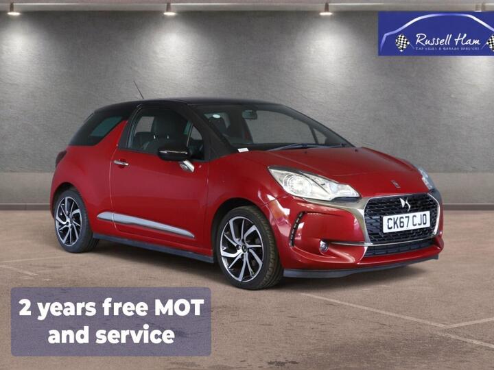 DS AUTOMOBILES DS 3 1.2 PureTech Connected Chic Euro 6 3dr