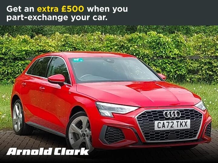 Audi A3 1.4 TFSIe 40 S Line Sportback S Tronic Euro 6 (s/s) 5dr 13kWh