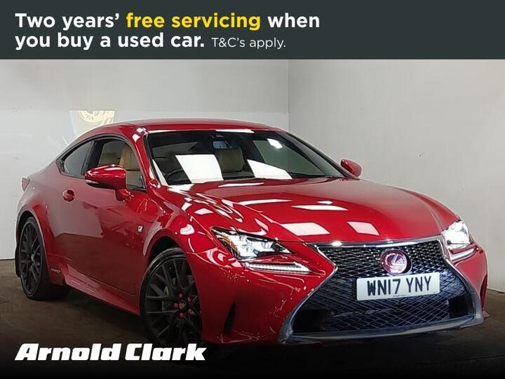 Lexus RC 2.5 300h F Sport CVT Euro 6 (s/s) 2dr