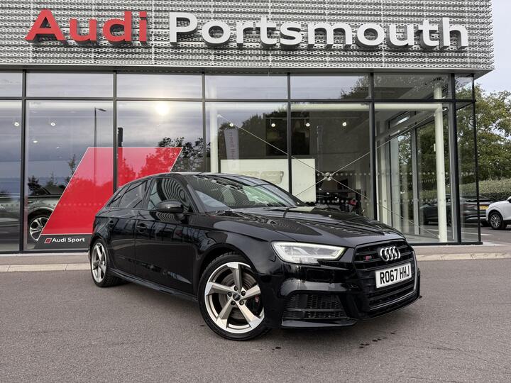 Audi A3 2.0 TFSI Black Edition Sportback S Tronic Quattro Euro 6 (s/s) 5dr