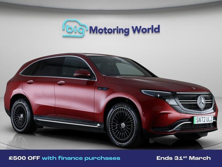 Mercedes-Benz EQC EQC 400 80kWh AMG Line (Premium Plus) Auto 4MATIC 5dr Mercedes-Benz EQC EQC 400 80kWh AMG Line (Premium Plus) Auto 4MATIC 5dr