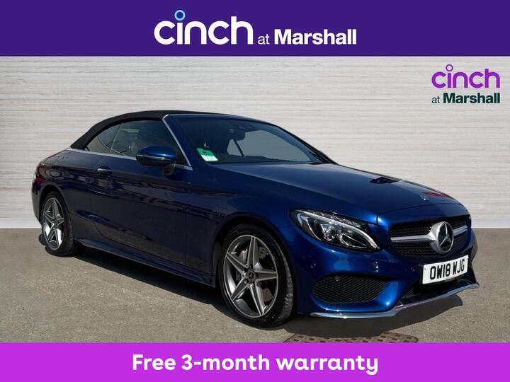 Mercedes-Benz C Class 2.1 C250d AMG Line Cabriolet G-Tronic+ Euro 6 (s/s) 2dr