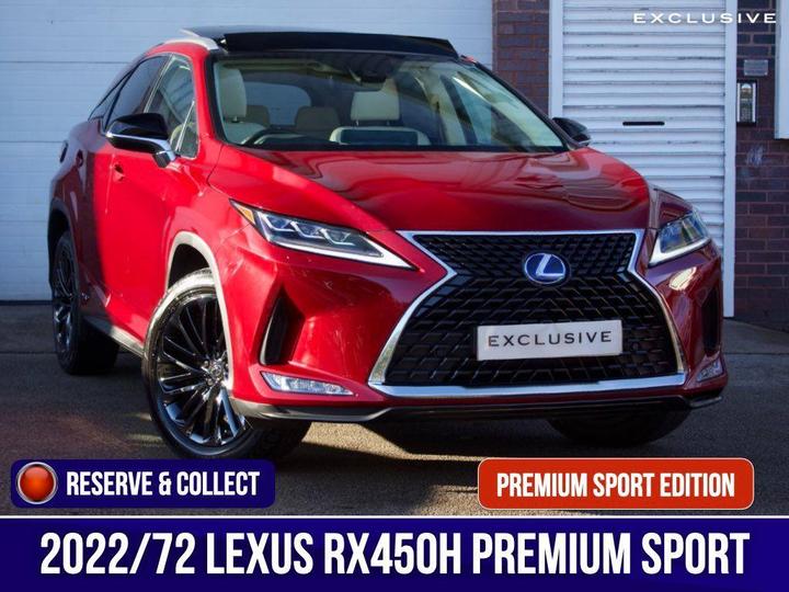 Lexus RX 3.5 450h V6 (Premium) E-CVT 4WD Euro 6 (s/s) 5dr