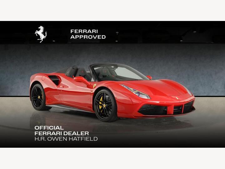 Ferrari 488 3.9T V8 Spider F1 DCT Euro 6 (s/s) 2dr