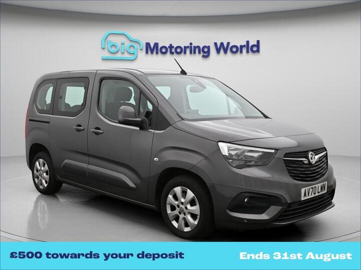 Vauxhall Combo Life 1.2 Turbo Energy Euro 6 (s/s) 5dr (7 Seat)