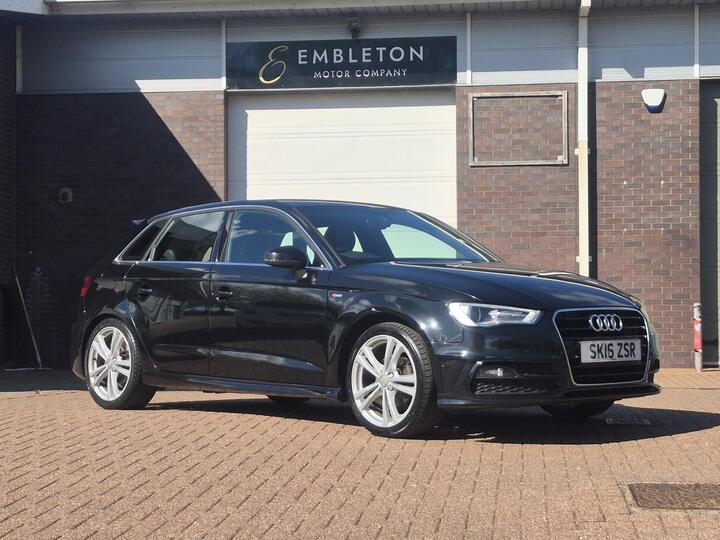 Audi A3 1.4 TFSI CoD S Line Sportback Euro 6 (s/s) 5dr (Nav)