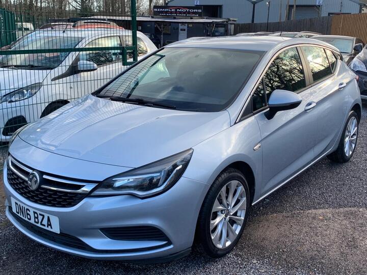 Vauxhall Astra 1.4i Turbo Design Euro 6 5dr Vauxhall Astra 1.4i Turbo Design Euro 6 5dr
