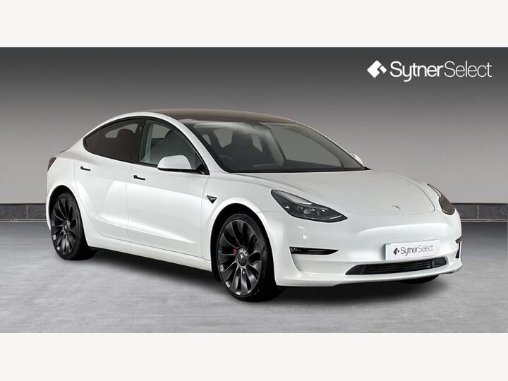 Tesla Model 3 (Dual Motor) Performance Auto 4WDE 4dr (Performance Upgrade)