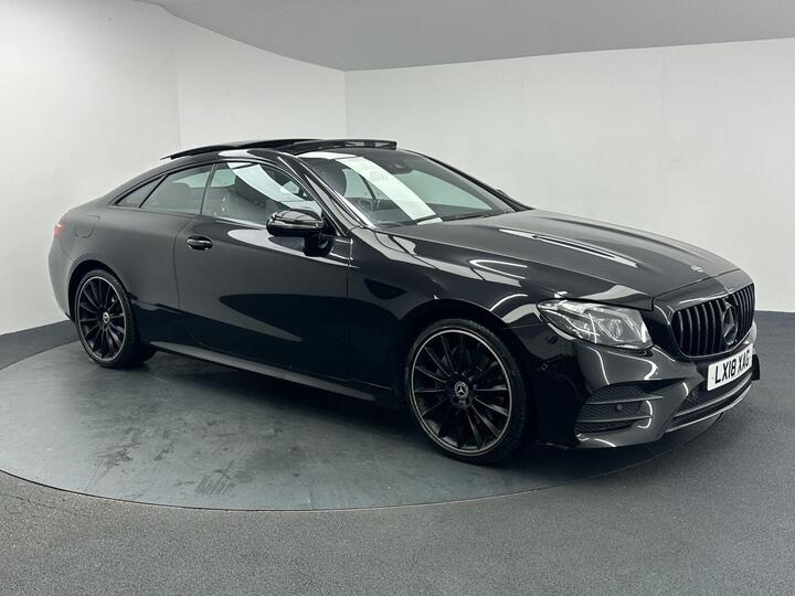 Mercedes-Benz E-CLASS 2.0 E220d AMG Line (Premium Plus) G-Tronic+ Euro 6 (s/s) 2dr Mercedes-Benz E-CLASS 2.0 E220d AMG Line (Premium Plus) G-Tronic+ Euro 6 (s/s) 2dr