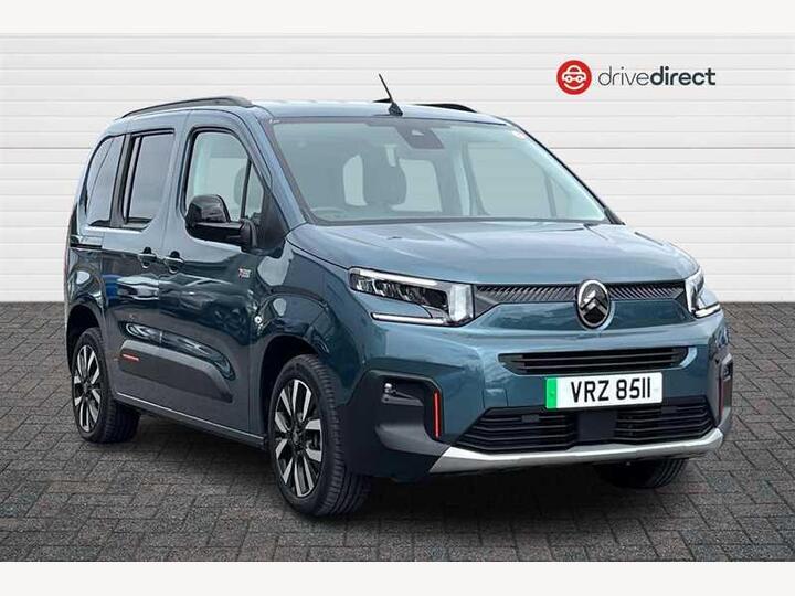 Citroen E-BERLINGO 52kWh MAX M Auto 5dr (7.4kW Charger) Citroen E-BERLINGO 52kWh MAX M Auto 5dr (7.4kW Charger)