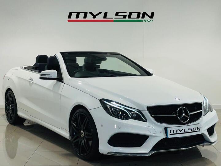 Mercedes-Benz E-CLASS 2.1 E220d AMG Line Edition (Premium) Cabriolet G-Tronic+ Euro 6 (s/s) 2dr Mercedes-Benz E-CLASS 2.1 E220d AMG Line Edition (Premium) Cabriolet G-Tronic+ Euro 6 (s/s) 2dr