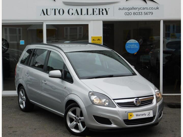 Vauxhall Zafira 1.8 16V Exclusiv Euro 5 5dr