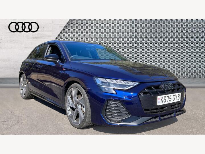 Audi A3 1.5 TFSI Black Edition Sportback S Tronic Euro 6 (s/s) 5dr