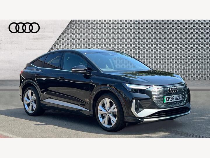 Audi Q4 E-tron 40 S Line Sportback Auto 5dr 63kWh