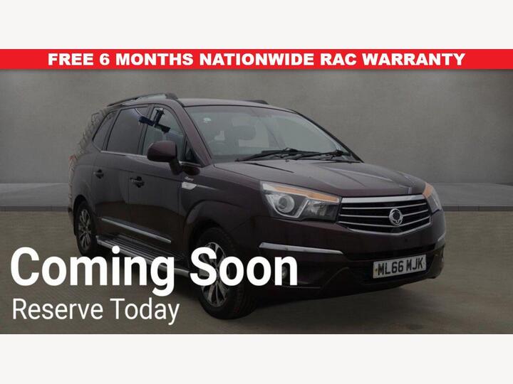 SsangYong TURISMO 2.2D ELX T-Tronic 4WD Selectable Euro 6 5dr