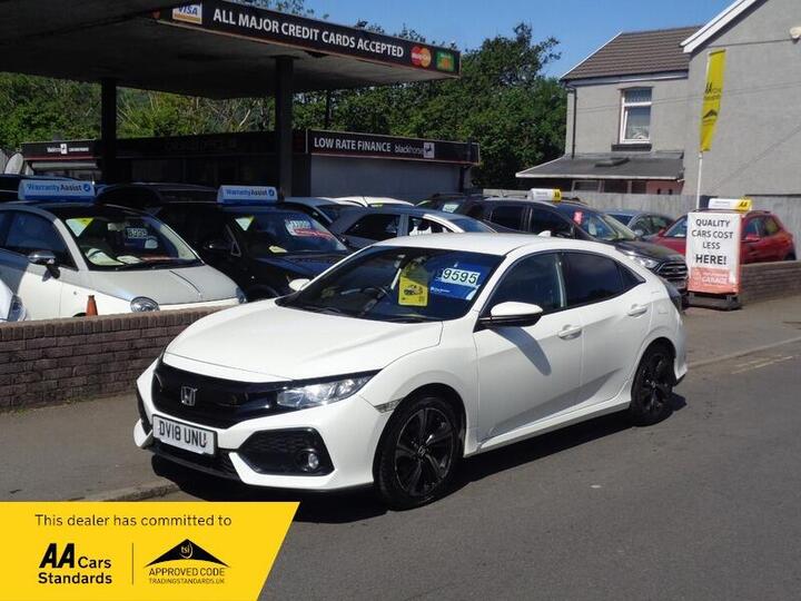 Honda Civic 1.0 VTEC Turbo SR Euro 6 (s/s) 5dr