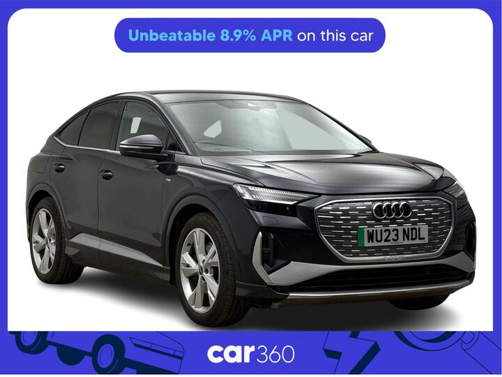 Audi Q4 E-tron 40 S Line Sportback Auto 5dr 82kWh Audi Q4 E-tron 40 S Line Sportback Auto 5dr 82kWh