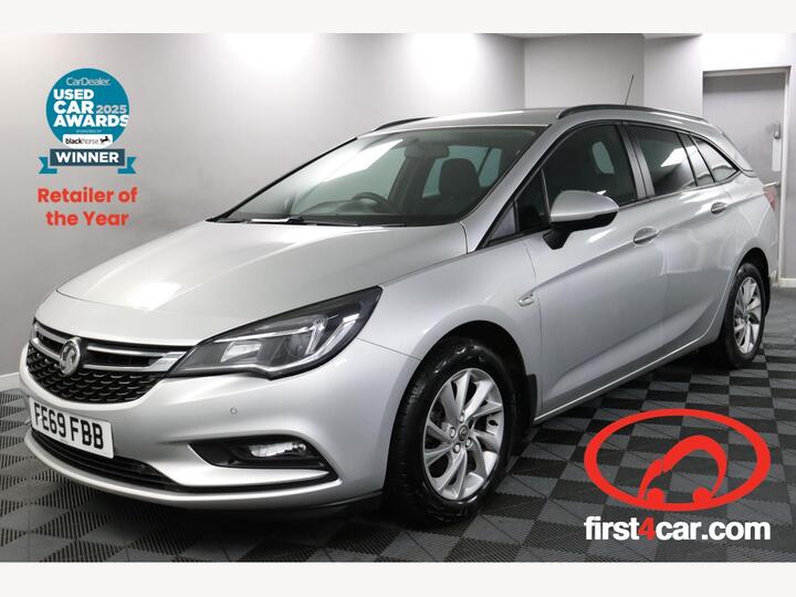Vauxhall Astra 1.6 CDTi BlueInjection Design Sports Tourer Euro 6 (s/s) 5dr