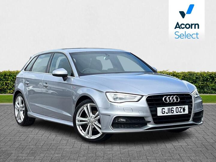 Audi A3 2.0 TDI S Line Sportback S Tronic Euro 6 (s/s) 5dr (Nav)