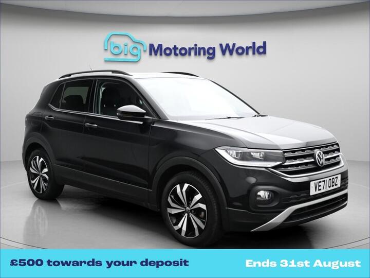 Volkswagen T-Cross 1.0 TSI Black Edition Euro 6 (s/s) 5dr