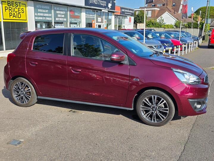 Mitsubishi Mirage 1.2 4 CVT Euro 6 (s/s) 5dr Mitsubishi Mirage 1.2 4 CVT Euro 6 (s/s) 5dr