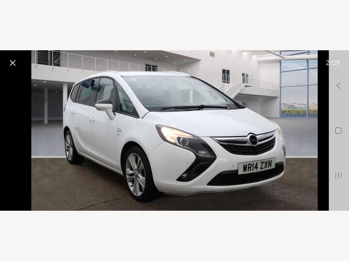 Vauxhall Zafira Tourer 2.0 CDTi SRi Euro 5 5dr